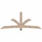 Ekena Millwork Davenport Smooth Timber Gable Bracket, Douglas Fir, 96"W x 40"H x 5 1/2"D x 5 1/2"F, 10/12 Pitch GBW096X40X0606DAV00SDF - alternate 1